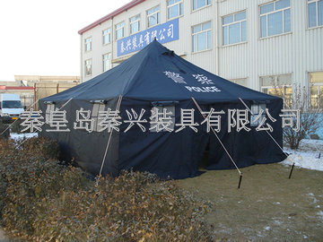 4.8×4.8米警用單帳篷